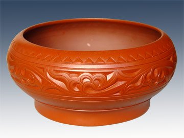 余中南紫砂壶 大号喷浆茶洗 