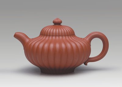 狄新陶紫砂壶 华姿 