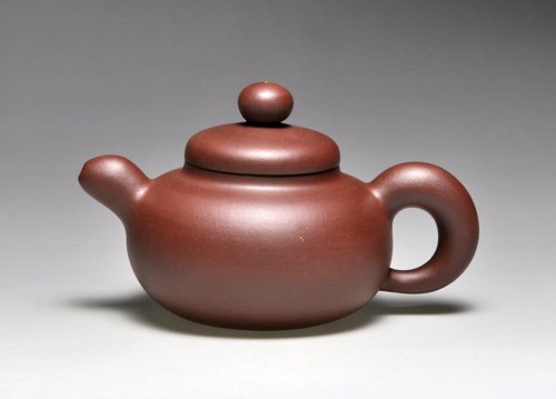 吴建平紫砂壶 《聚丰》泥料：紫泥  容量：350cc 