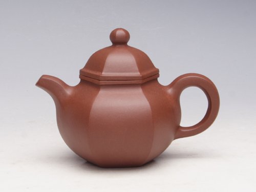 高燕紫砂壶 六方掇球 