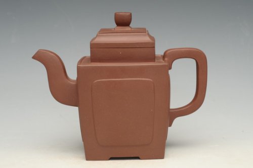 储栋平紫砂壶 四方夺魁 