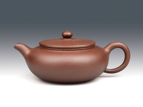 冯盘军紫砂壶 扁玉 