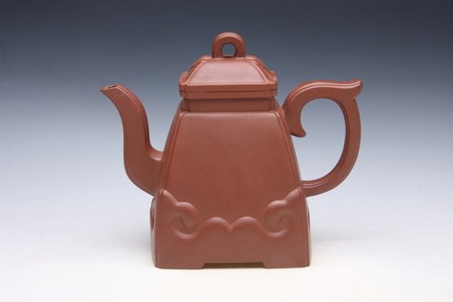 许学军紫砂壶 四方如意 