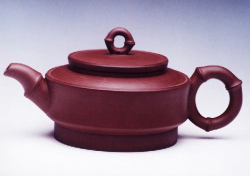 唐伯琴紫砂壶 圈纤壶 