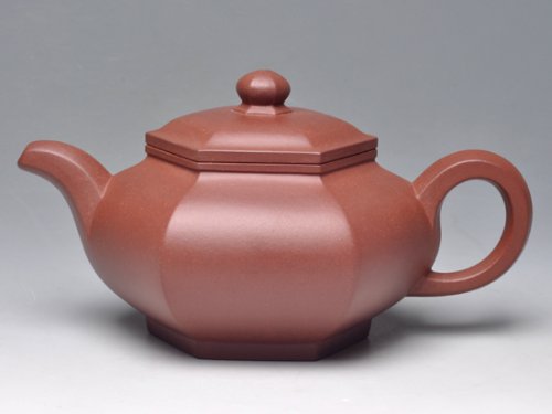 王福新紫砂壶 六方壶（底槽青）全... 