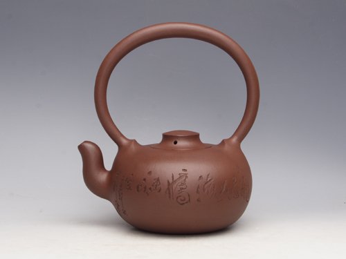 浦兮凤紫砂壶 汉峰提梁 家藏老紫... 