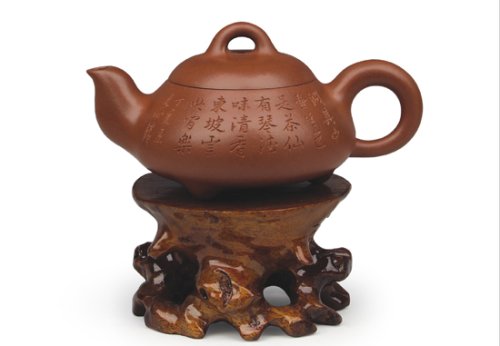 郭琴紫砂壶 君子石瓢 