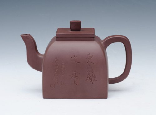 吴春锋紫砂壶 小四方 