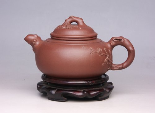 蒋美平紫砂壶 梅花 