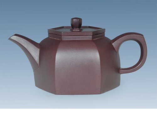 刘建强紫砂壶 六方壶 
