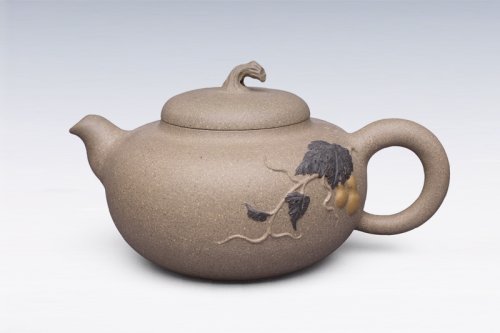 陈一飞紫砂壶 金葫芦 