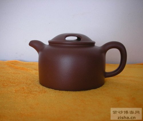 丁小华紫砂壶 牛盖莲子（全手工） 