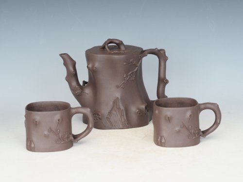 邵文紫砂壶 高梅桩 