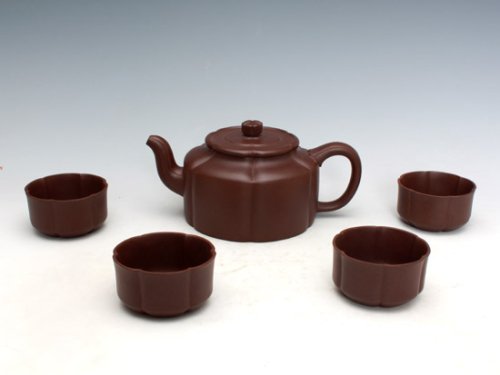 洪美华紫砂壶 梅花周盘 