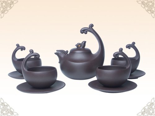 范顺君紫砂壶 (孔雀舞系列)丹凤朝阳 