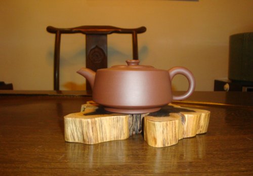 汪晖紫砂壶 百合 