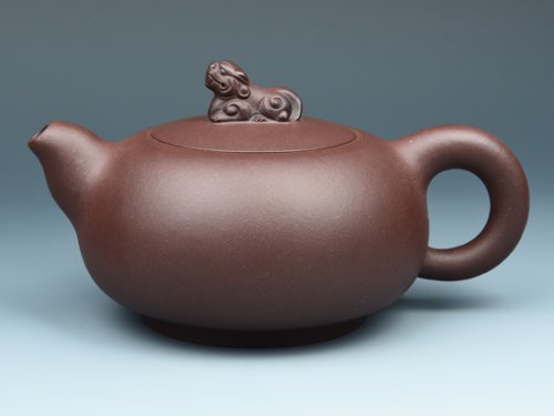 朱菊华紫砂壶 福瑞兽 