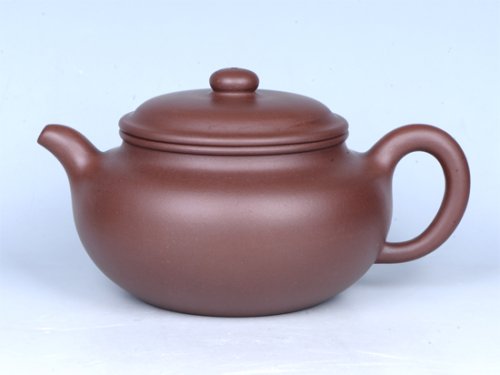 吴耀清紫砂壶 扁腹 