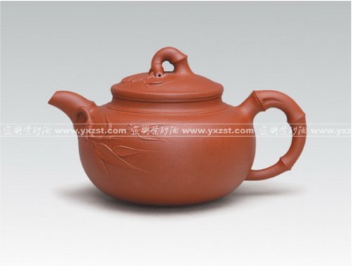 顾美萍紫砂壶 竹韵 