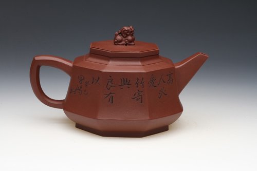 史金妹紫砂壶 八方柱礎 