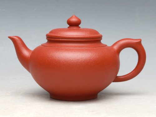 冯文娟紫砂壶 笑樱 朱泥 380cc 