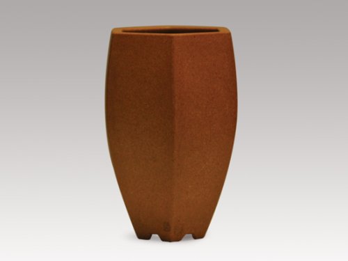 贺洪清紫砂壶 小高六方千筒 