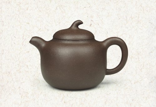 王旭生紫砂壶 小茄段 