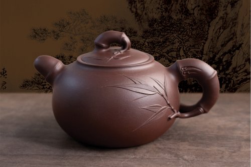 许永菊紫砂壶 汉竹 