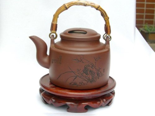 许锡根紫砂壶 矮洋筒 