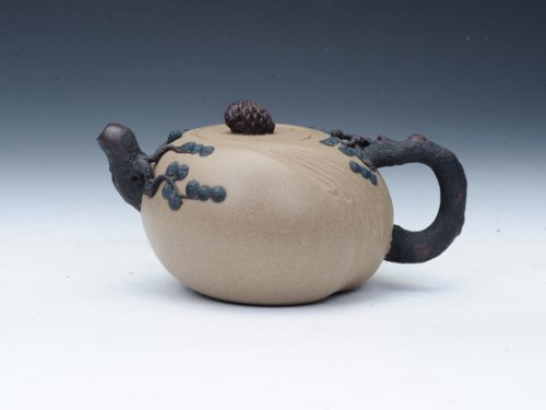 叶洪斌紫砂壶 劲松 