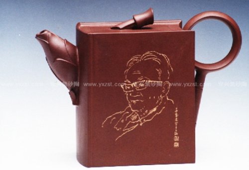 杨秀芬紫砂壶 巴金壶 