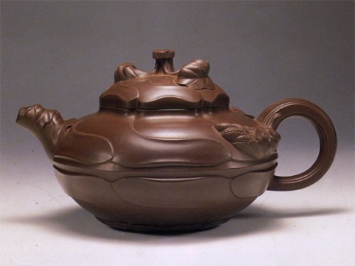 郭超刚紫砂壶 风卷葵 