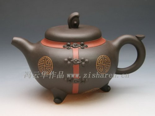 冯云华紫砂壶 唐风（男） 