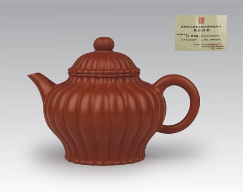 何其仙紫砂壶 福圆壶 