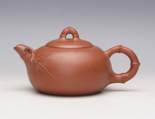 许华芳紫砂壶 佛竹 