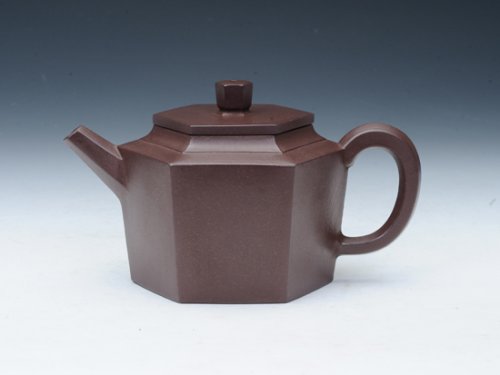 叶洪斌紫砂壶 六方汲直 