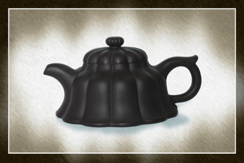 江建群紫砂壶 怒放 