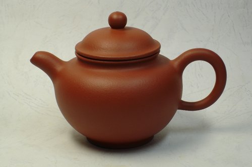 范荷紫砂壶 朱泥掇只 