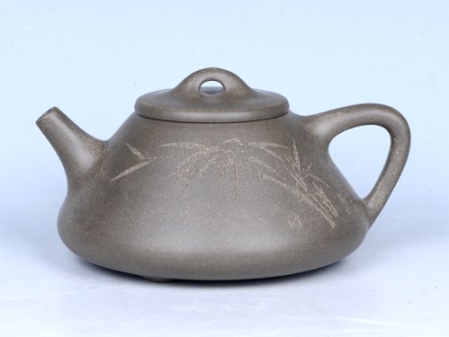 吴耀清紫砂壶 石瓢 