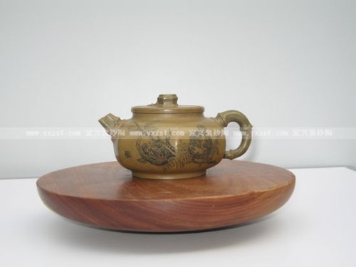 周宇杰紫砂壶 面面俱到（三根竹子系列） 