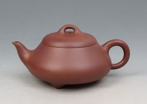 陈淑芬紫砂壶 矮石瓢 