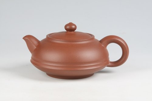 周尊严紫砂壶 双线雅趣 