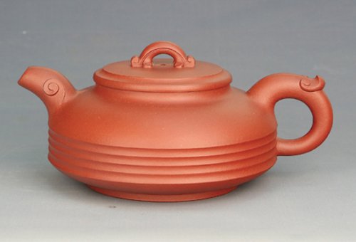 强建红紫砂壶 万事如意 