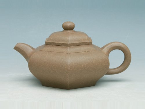 蒋亚萍紫砂壶 吉六方 泥料：段泥 