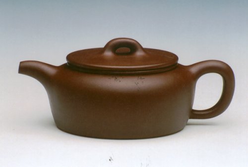 杨红伟紫砂壶 扁墩 