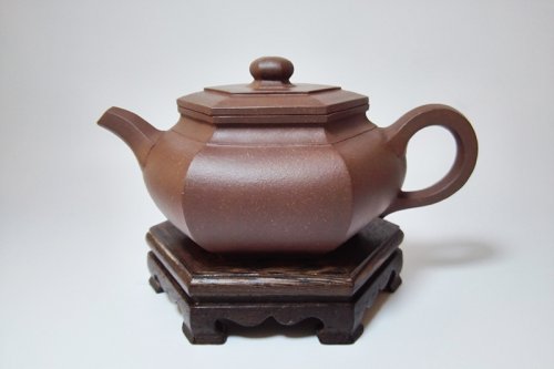 陈玉芳紫砂壶 大彬六方 