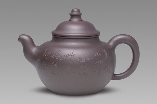 束旦生紫砂壶 敦厚 