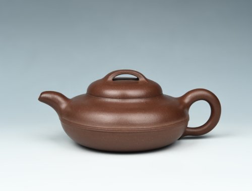 朱其大紫砂壶 线圆 