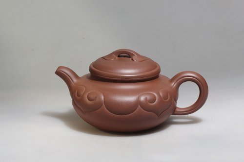 殷惠娟紫砂壶 仿古如意 