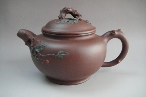 蒋志敏紫砂壶 毛桃 